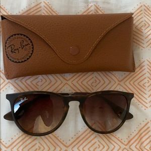 Ray Ban Erika Tortoise Sunglasses